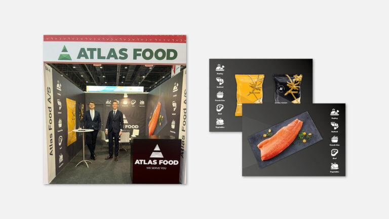 Atlas Food messestand