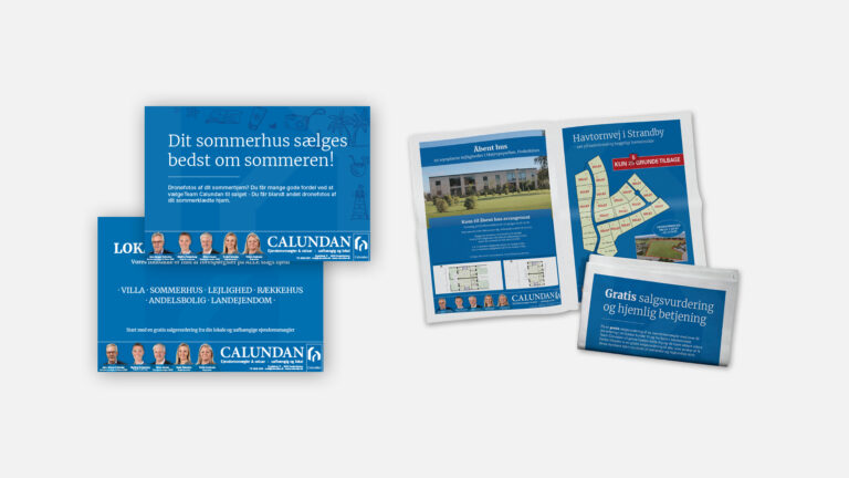 Calundan fysiske annoncer