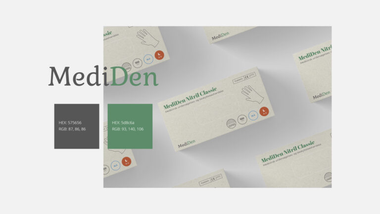 Mediden visuel identitet og logo