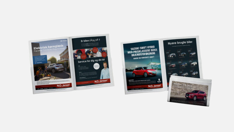 NO Jensen fysiske annoncer