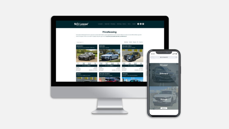 NO Lease hjemmeside