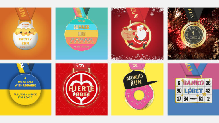 Sports Universe medalje design