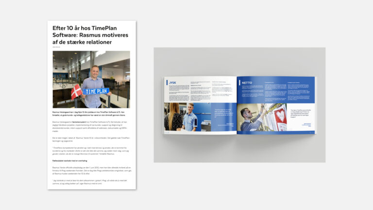 TimePlan Software kommunikation